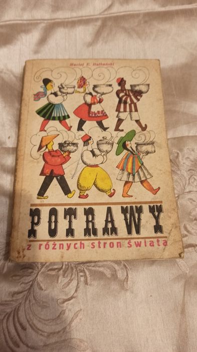 Książka kulinarna Potrawy z różnych stron świata - M. Halbanski