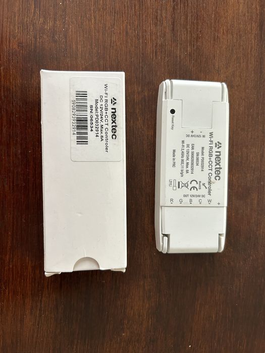 KONTROLER / WiFi TUYA SMART / RGB + CCT / 12-24V / ściemniacz led