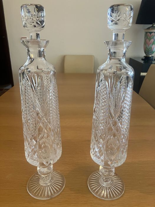 Garrafas decorativa cristal Atlantis