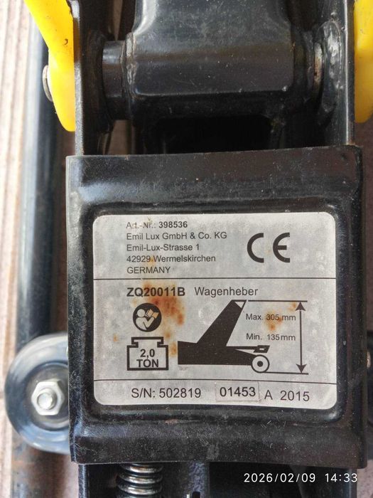 домкрат   2тони .німеччина