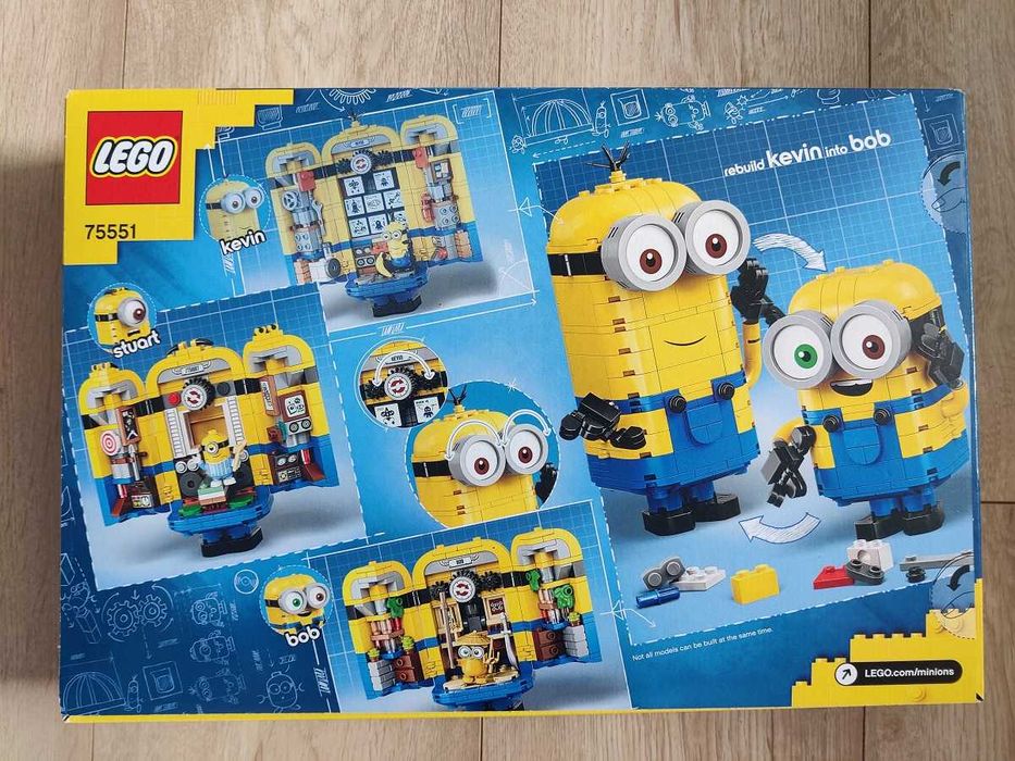 LEGO 75551 Minions Minionki z klocków i ich gniazdo