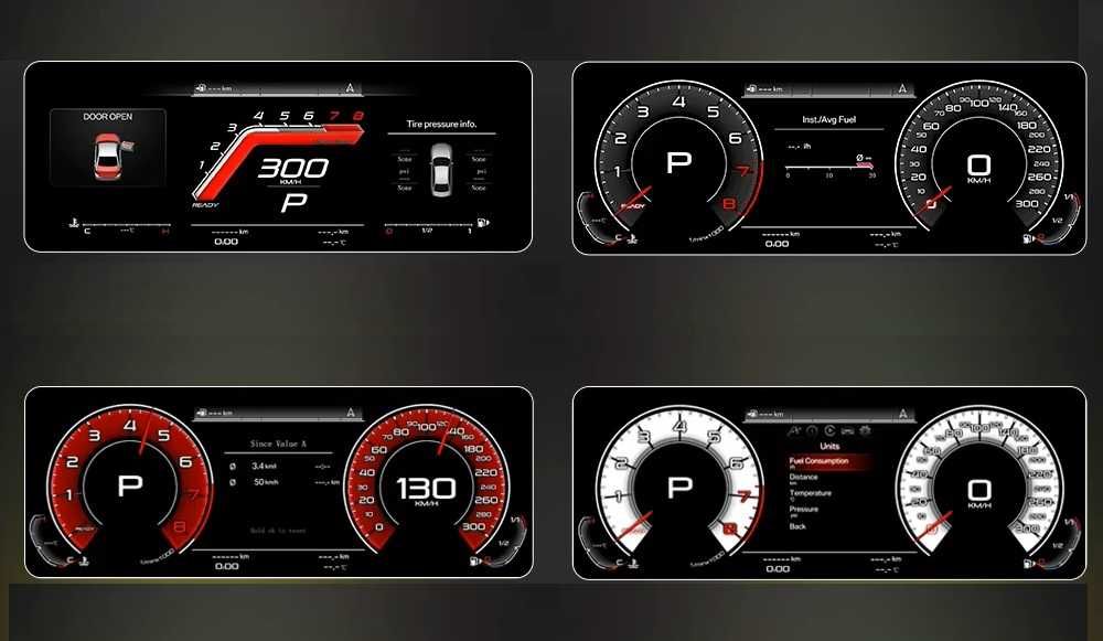 Liczniki Cyfrowe Digital Wirtualny Kokpit Audi Q5 A4 A5 VW Golf 7 MK7
