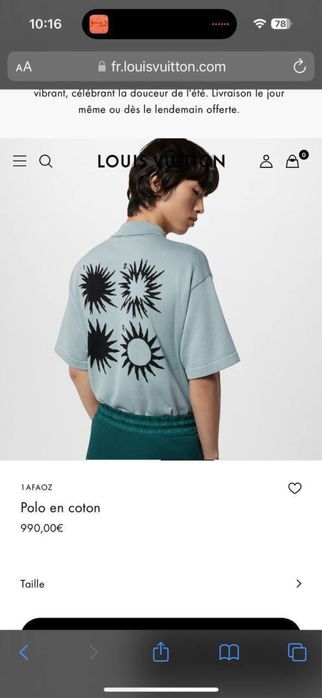 Чоловіче поло louis vuitton