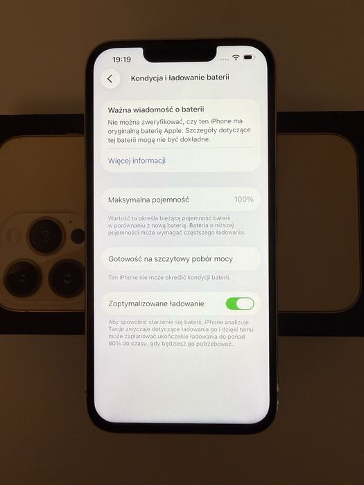 Iphone 13 pro biały 128gb kondycja 100%