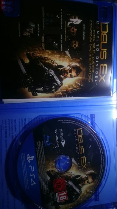 DEUS EX polska wersja PS4 Playstation 4 Rage mass effect Cyberpunk GTA