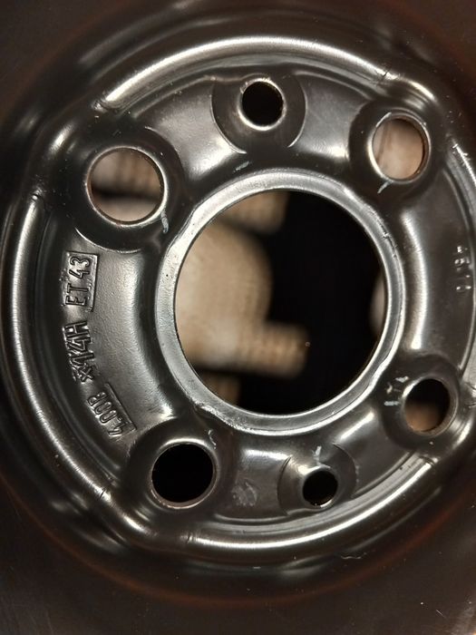 Koło dojazdowe Fiat 500 4x98 stan OK.