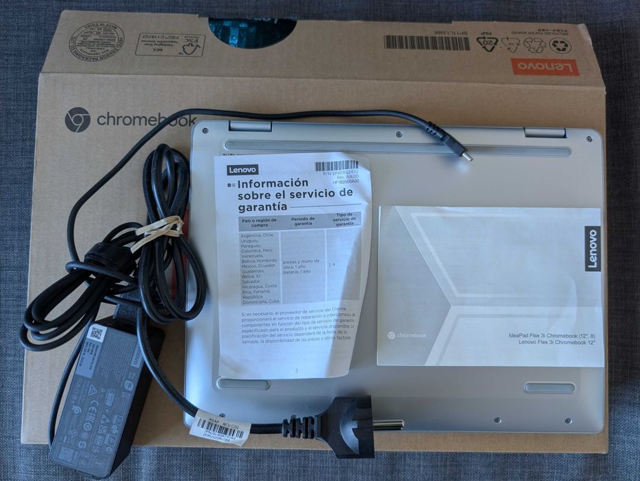 Computador portátil Chromebook Lenovo Flex 3i 12.2" Ecrã táctil