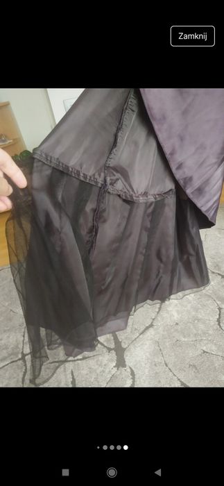 Suknia wieczorowa długa.