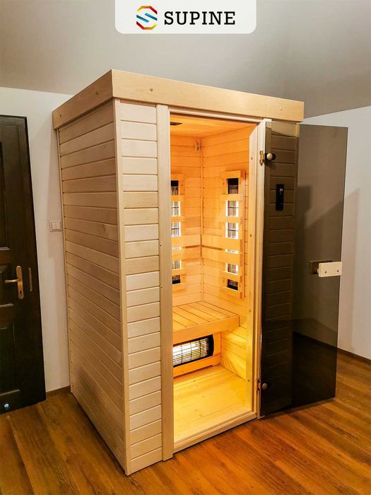 Sauna, sauna domowa wewnętrzna, kabina saunowa