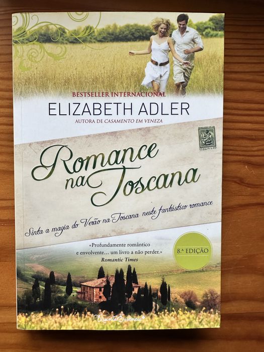 Livro - Romance na Toscana, Elizabeth Adler