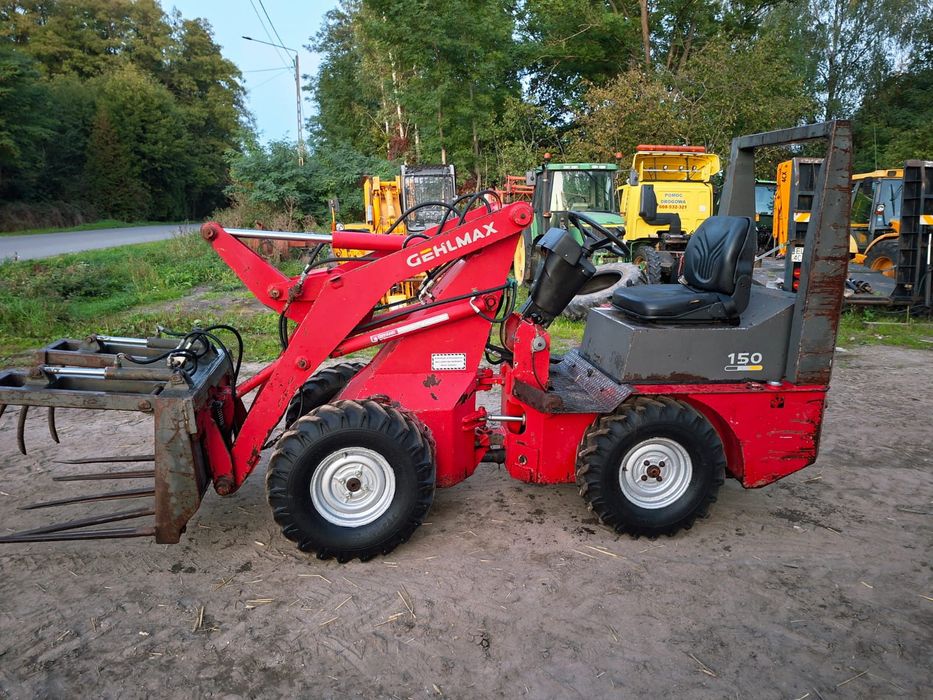Mini ładowarka GEHL MAX 90 cm  OSPRZĘT  przegubowa  gehlmax weidemann