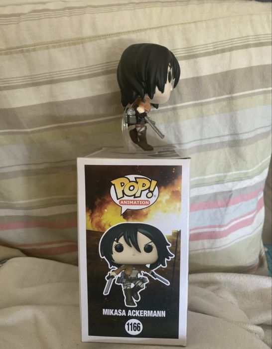 Funko Pop! Mikasa Ackerman (Attack on Titan) Com Caixa