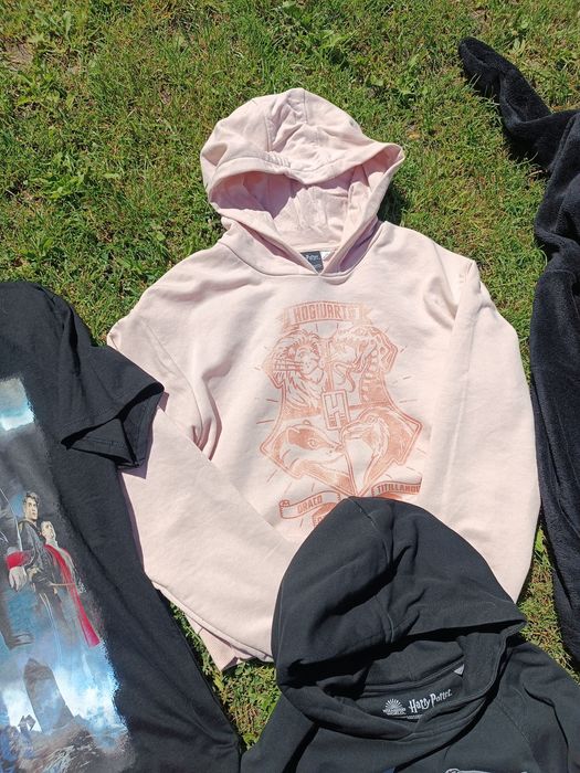 Zestaw bluzy koszulka szlafrok Harry Potter