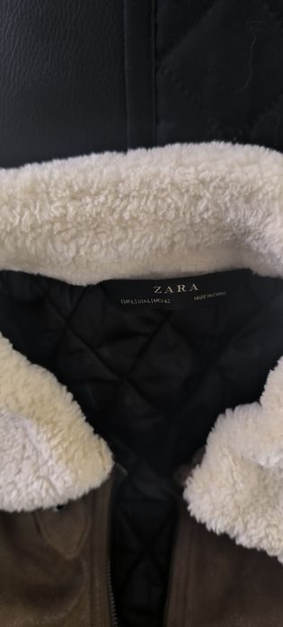 Casaco pele sintética Zara L