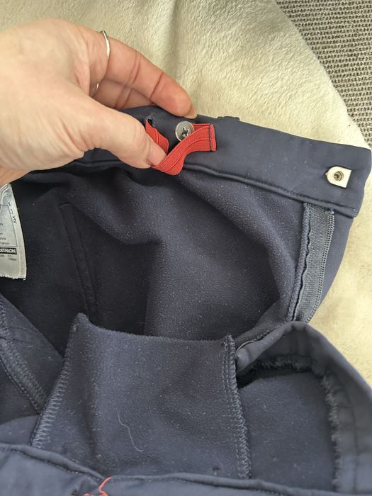 Bryczesy jeździeckie 146 152 spodnie do jazdy konnej Fouganza 146