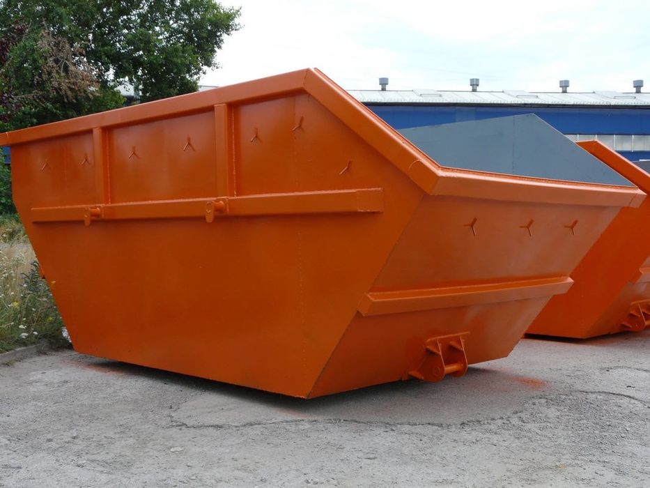 Mulda M5,5 kontener bramowy na odpady gruz