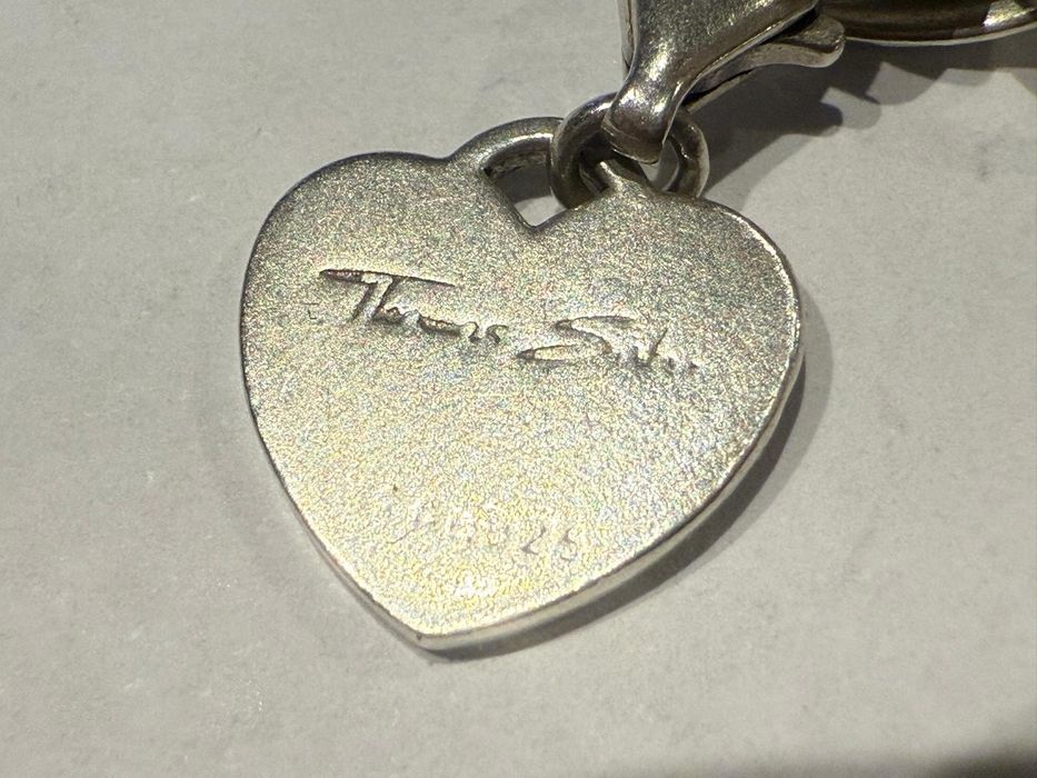 Srebrna bransoletka Thomas Sabo z przywieszkami