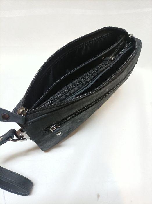 Шкіряний клатч, барсетка, портмоне.