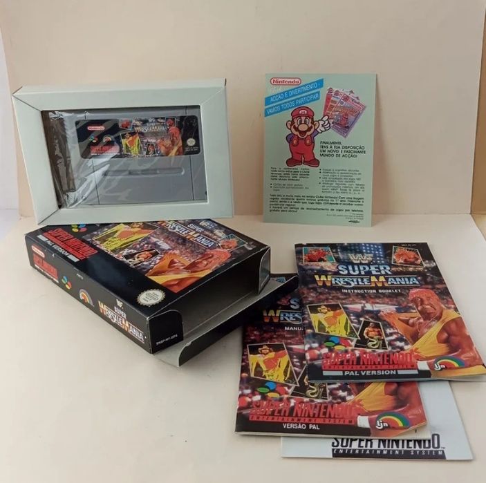 Super WrestleMania -wf super nintendo