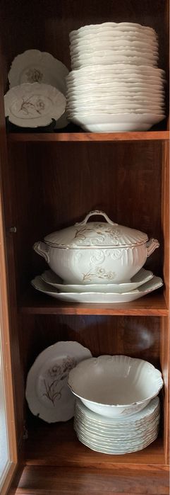 Conjunto vistamalegre 1924 64 peças
