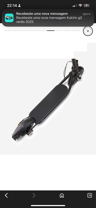 Trotinete MD500E com garatia e fatura
