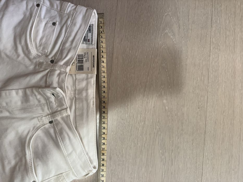 Calça ganga Pepe Jeans brancas