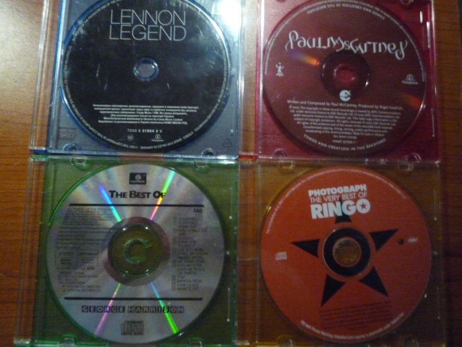 CD диск Lennon.McCartney.Starr.Harrison