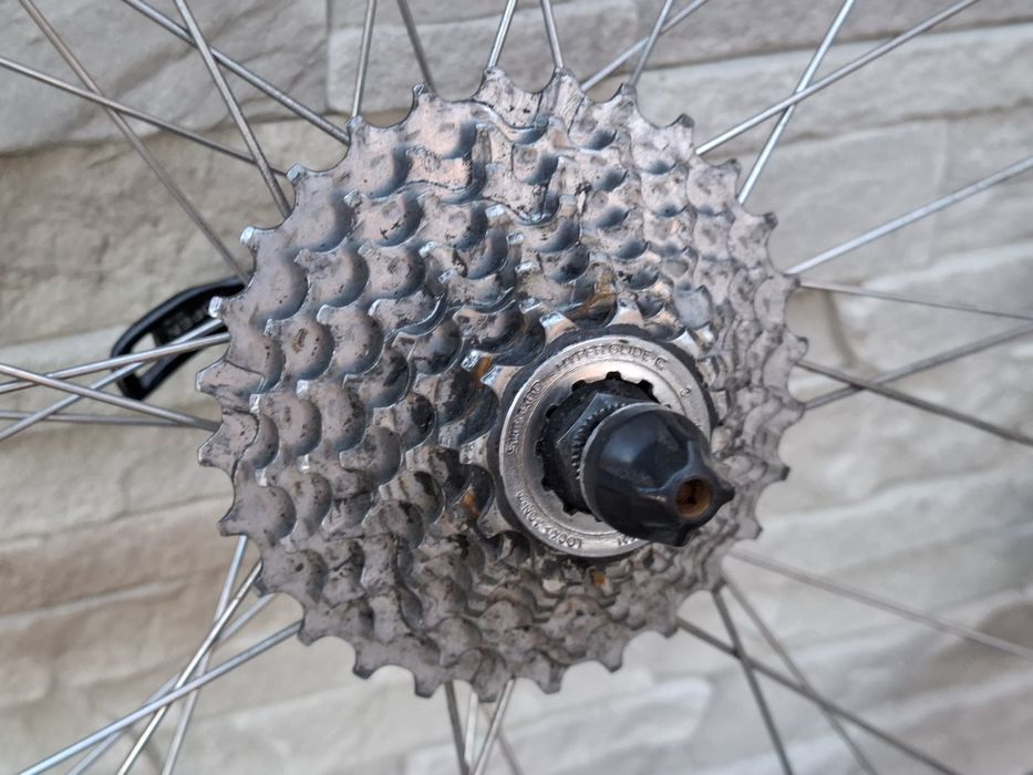 Tylne Koło Rowerowe MTB 26" Shimano Deore LX Kaseta 9 rzędowa