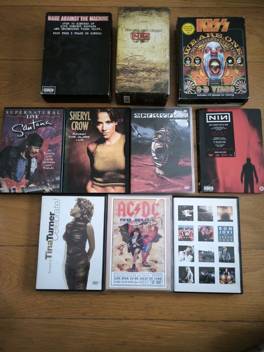 Musica DVDs/VHS edições especiais
