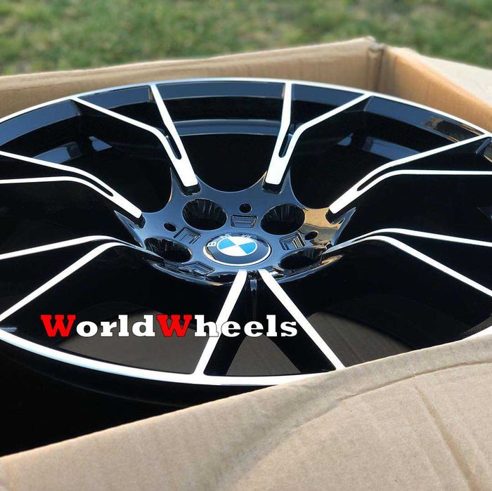 Диски R19 5x120 BMW F30 F32 F10 F11 F01 F06 F25 E46 E90 E92 разноширокие 789 стиль