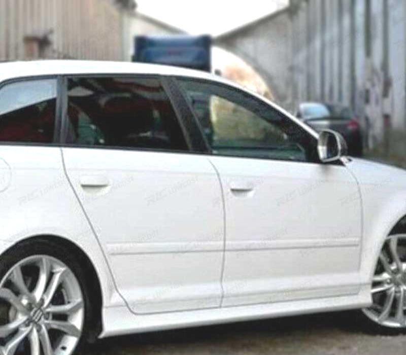 EMBALADEIRAS LATERAIS AUDI A3 8PA SPORTBACK 03-11 LOOK S3