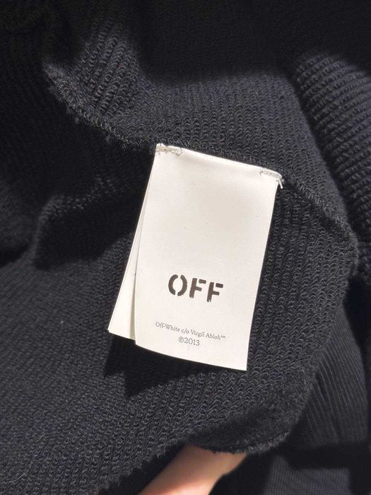 Off-White Graphic Full Zip Hoodie