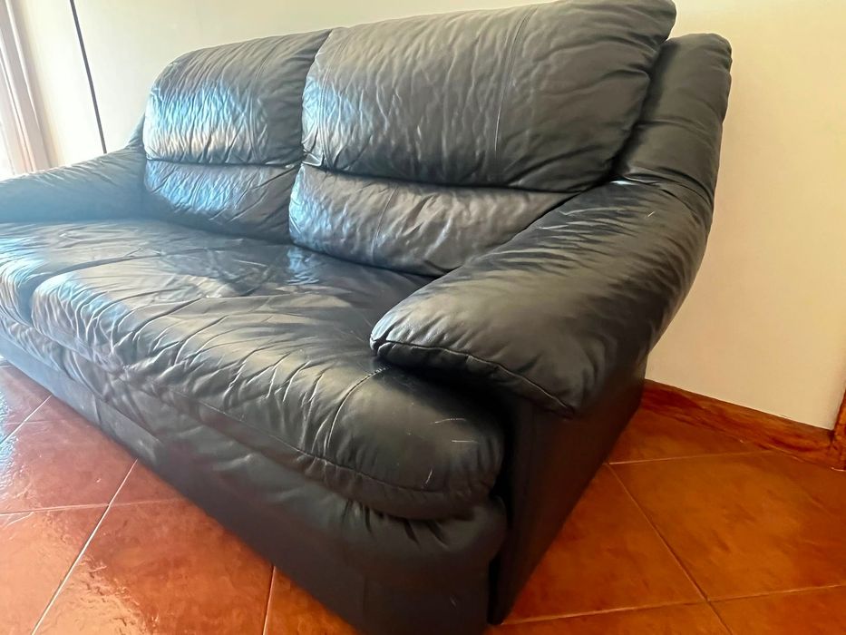 Sofá + repousa pés