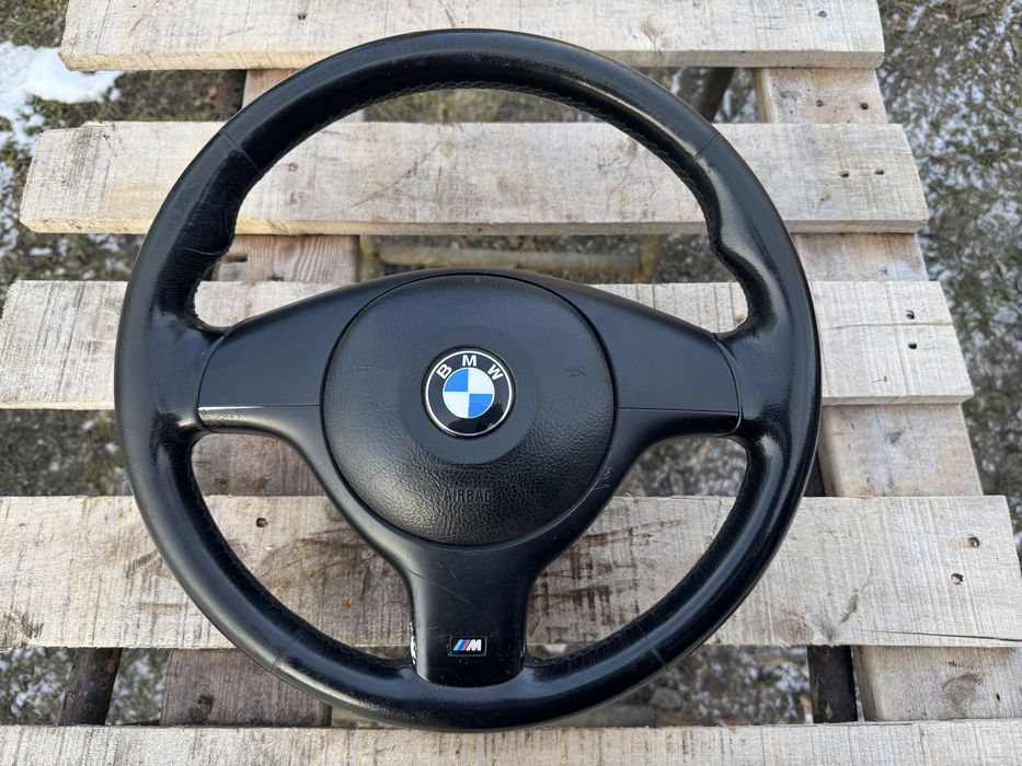 Kierownica M pakiet BMW e46 gruba, poduszka wiązka