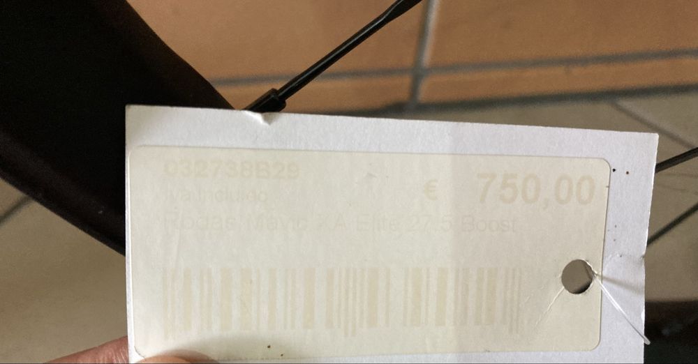 Par rodas Mavic XA Elite 27,5 boost