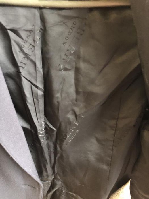 Жакет пиджак burberry с кожаными вставками піджак m