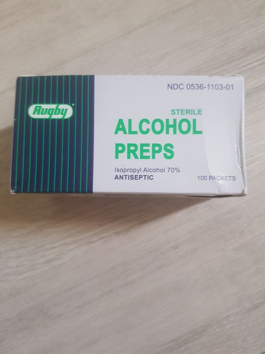 Стерильные спиртовые салфетки