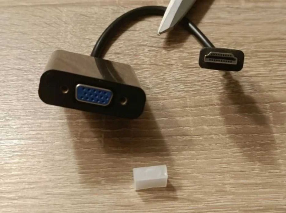 HDMI-compatible to VGA adapter converter