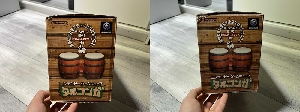 Donkey Konga Nintendo GameCube DOL-021 - Bongosy w pudełku