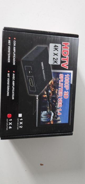 Splitter HDMI 1x4 audio / video 4Kx2K 3D UHD 2160p