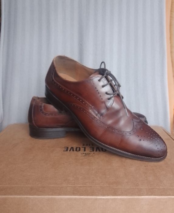 Pedro buty męskie skórzane 42