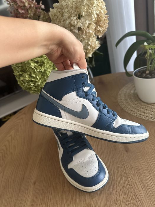 Nike Jordan Jordany Air Mid 1 granatowe 38,5 - 24,5 cm