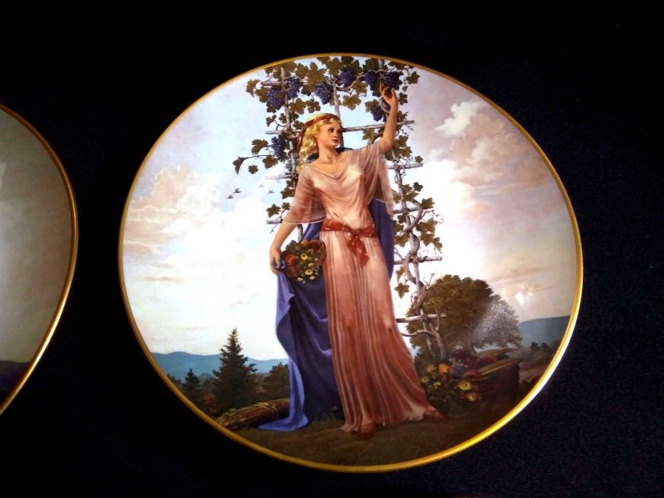 Colecção Pratos 4 Estações Gloria Bayreuth