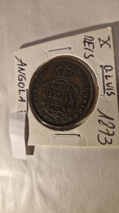 Várias moedas monarquia de D.Luis