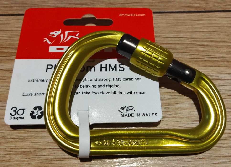 Karabinek wspinaczkowy HMS Phantom DMM