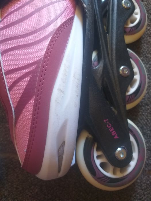 Rolki różowe rozmiar 37-41