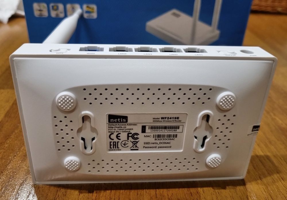 Роутер/маршрутизатор Netis  WF2419E