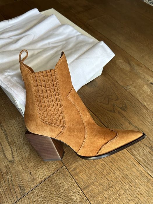 Ботільони Schutz, казаки, ковбойки, 38р,