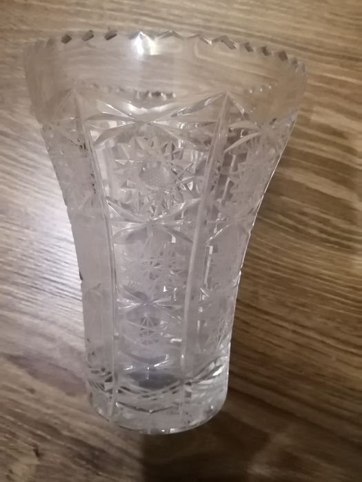 Кришталева ваза, довж. 18см