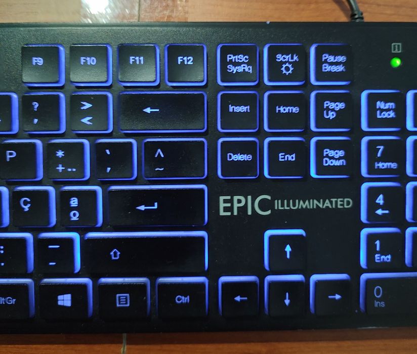 Teclado MK PLUS TG8120EPIC USB - Teclado Numérico Envio Grátis